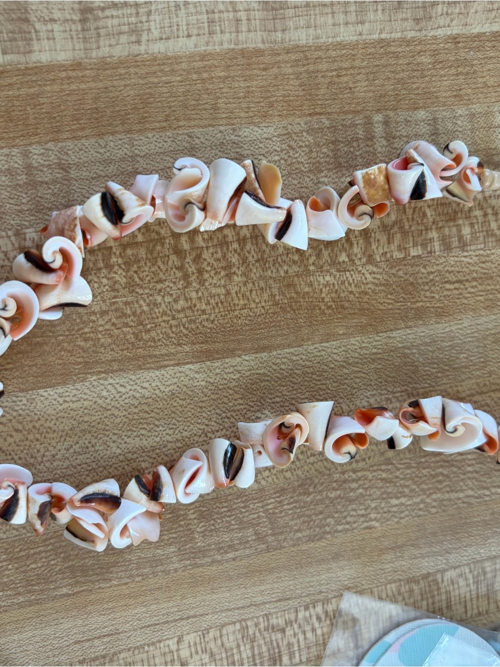 Handmade Pink Shell Chip Necklace - Women Accessories